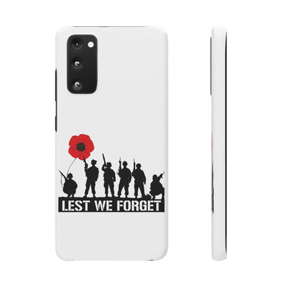 Leeds United "LEST WE FORGET"  Snap Case