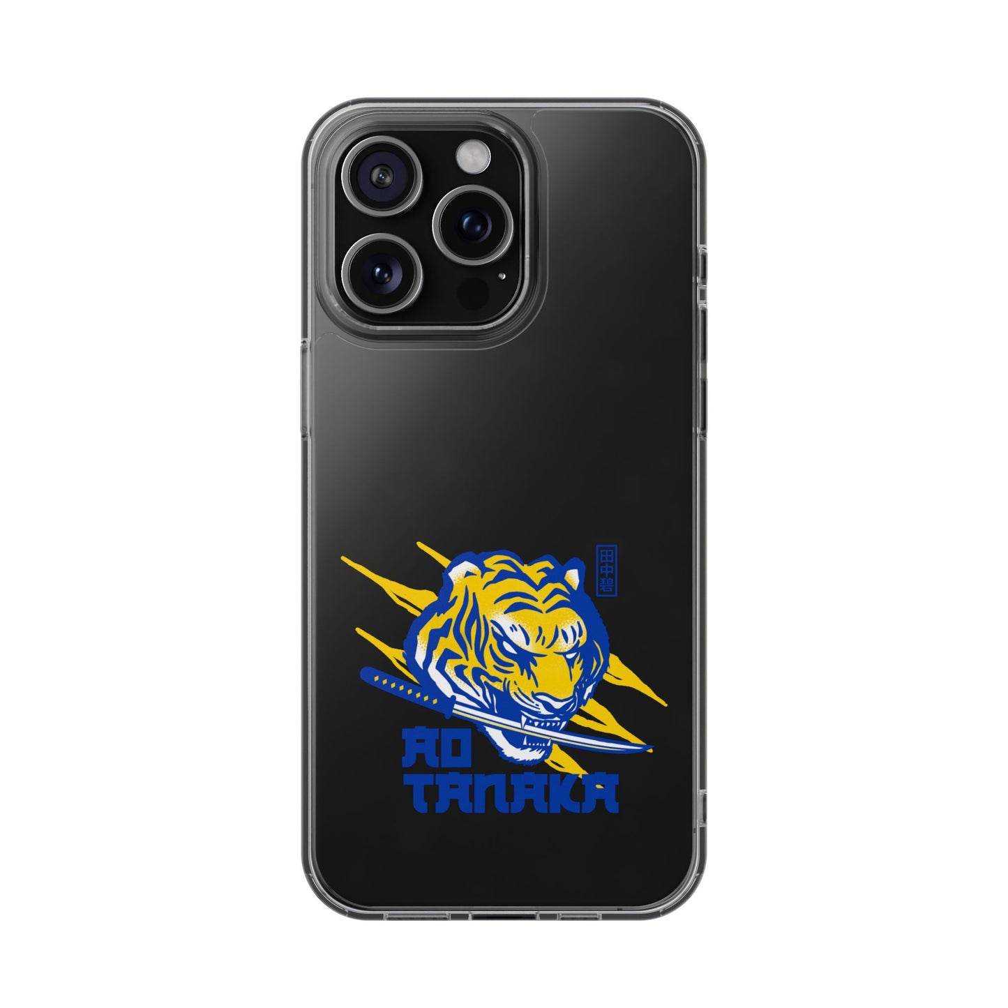 Leeds United “AO TANAKA” Clear  Impact-Resistant Case