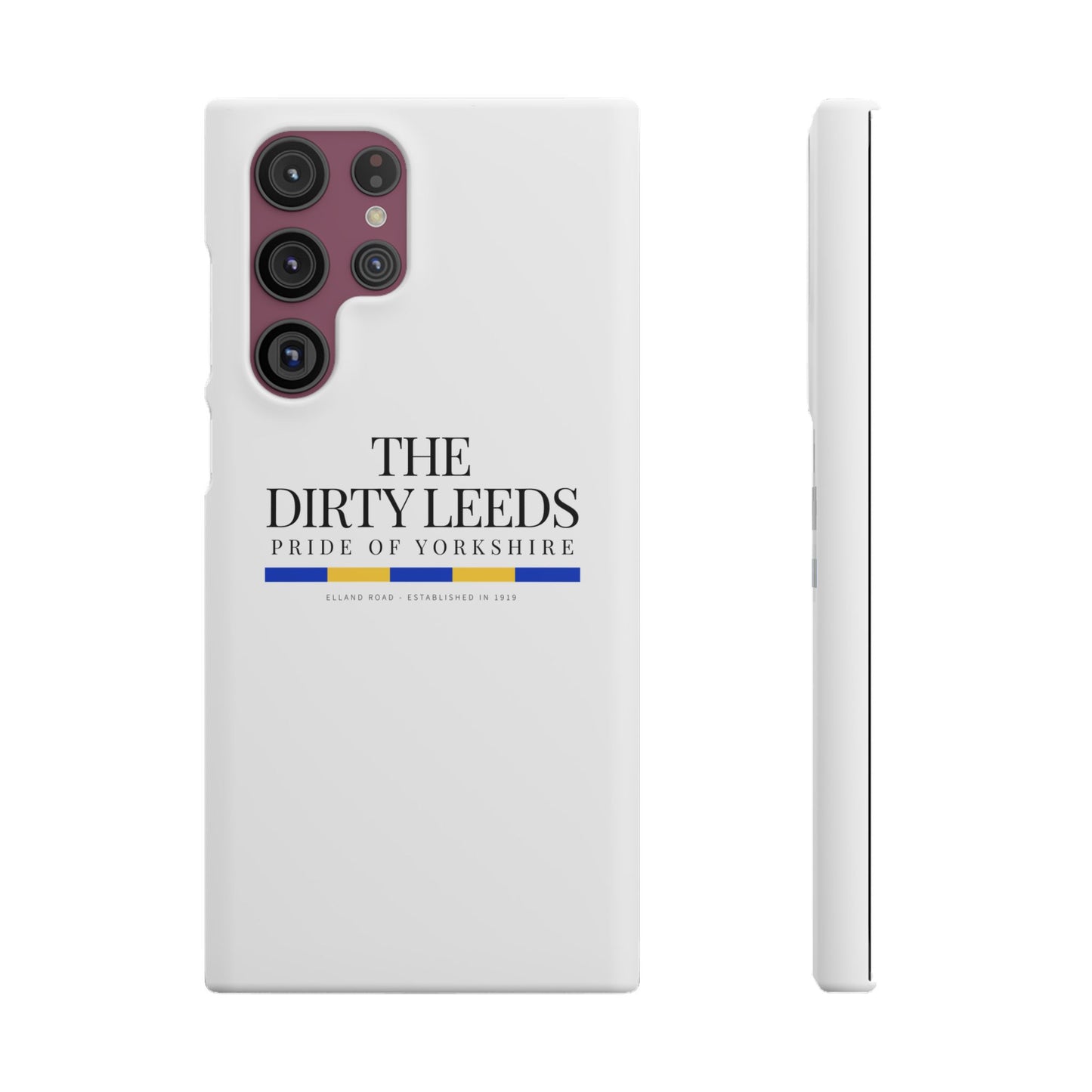 LUFC “The Dirty Leeds: Pride of  Yorkshire” Snap Case