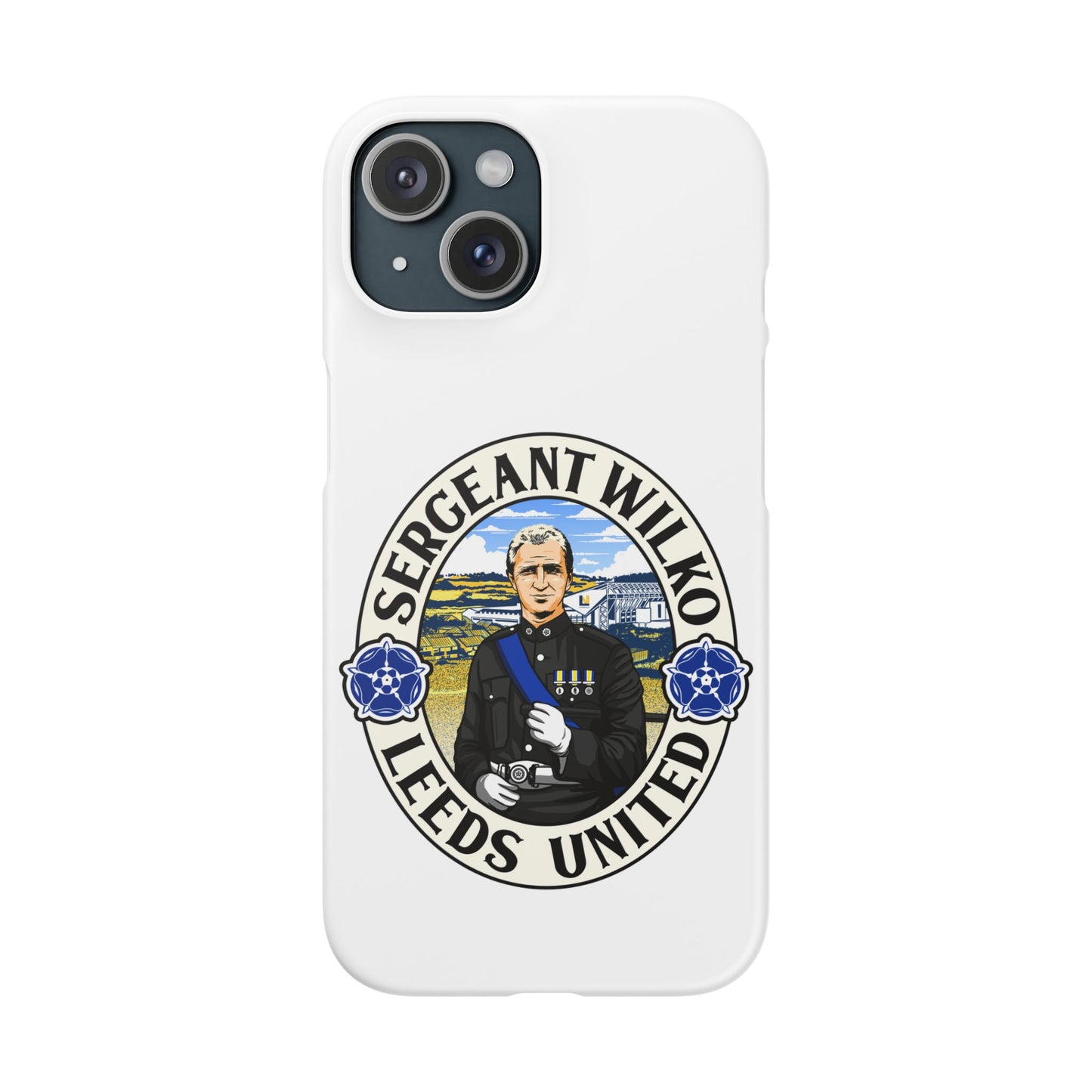 LUFC "SERGEANT WILKO" Leeds  United: Snap Case