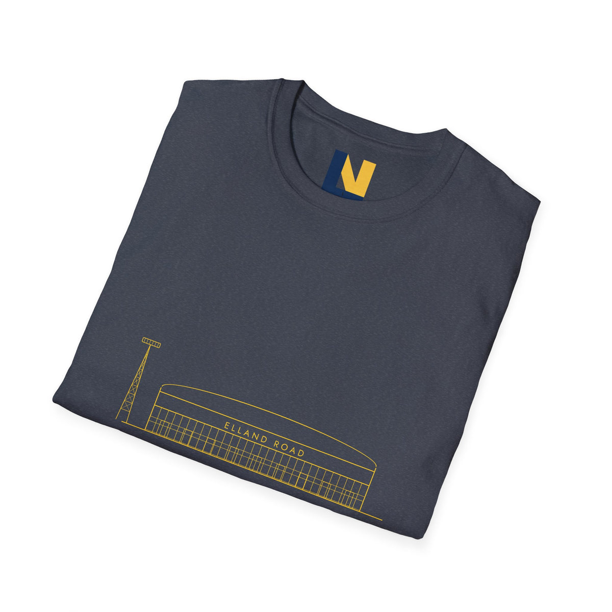 Elland Road Line Art Leeds T-Shirt