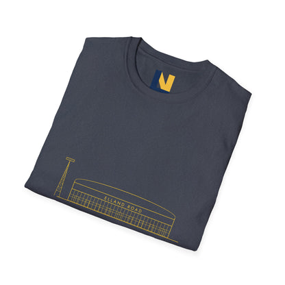 Elland Road Line Art Leeds T-Shirt