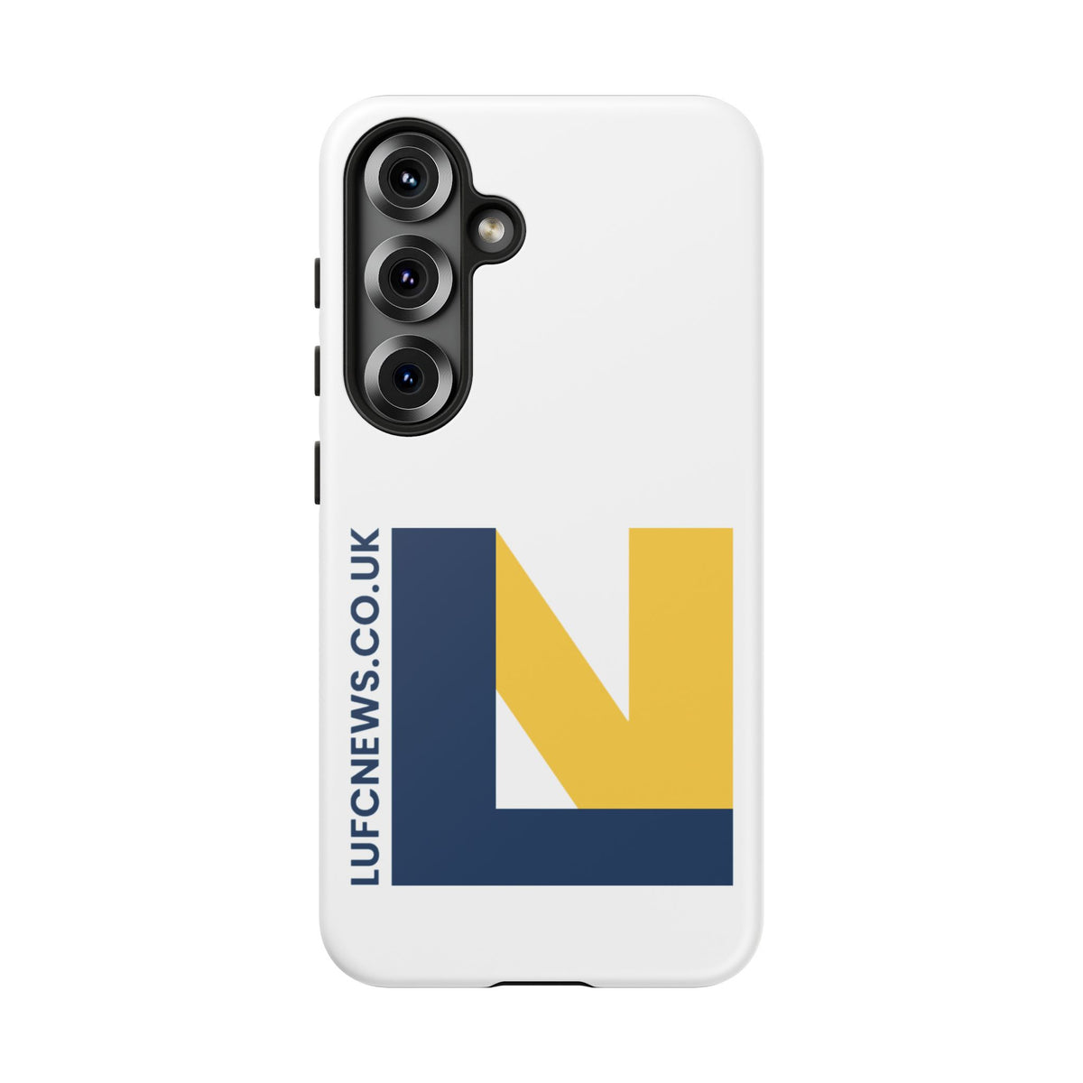 Leeds United 'LUFCNEWS.CO.UK' Phone Case