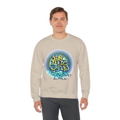 LUFC “I am Leeds United” Graffiti  Sweatshirt