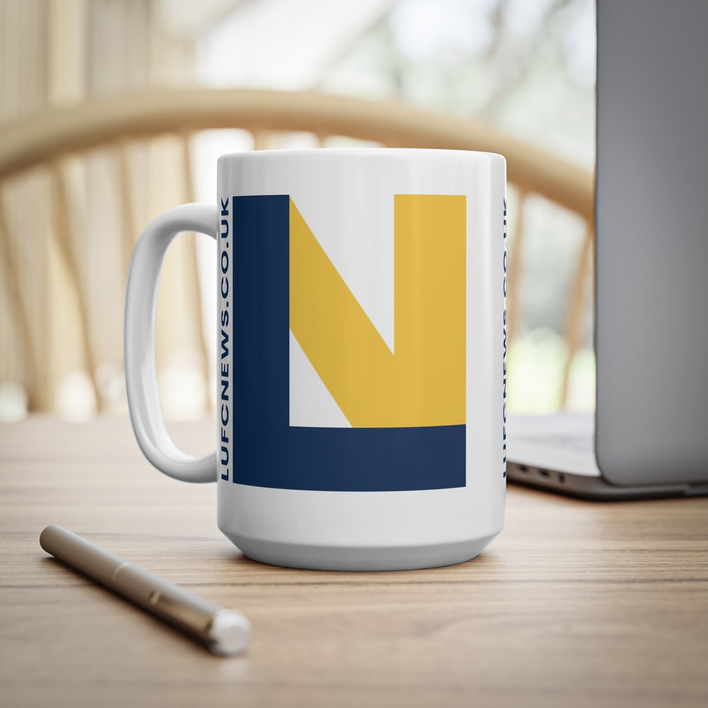 LUFCNEWS Enamel Camping Mug