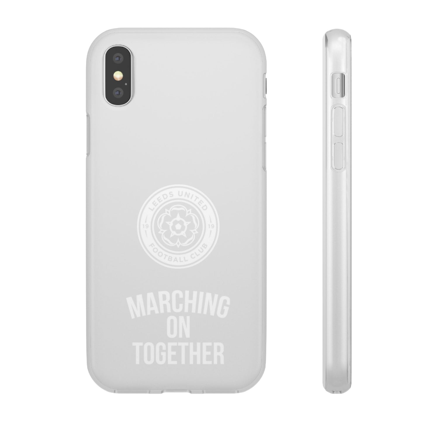 LUFC 'MARCHING ON TOGETHER' Flexi Case