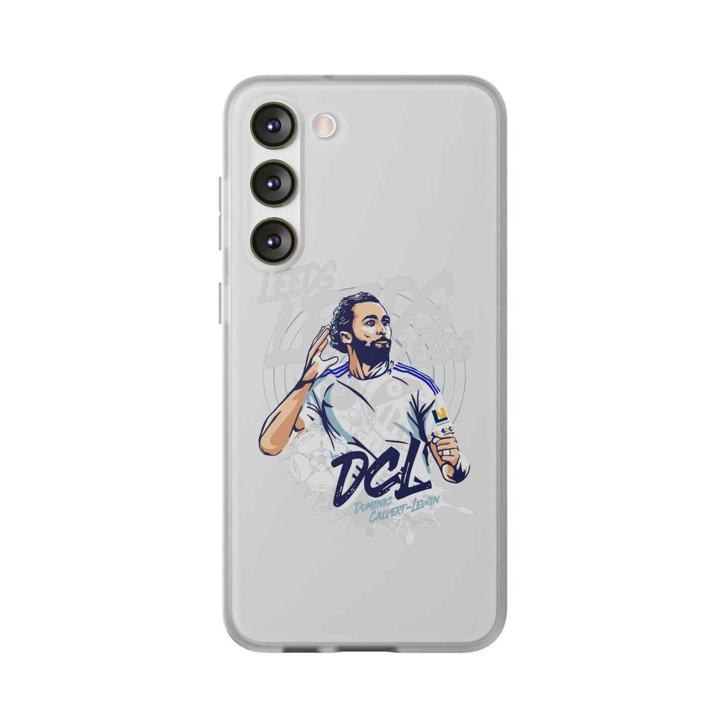 LUFC News “LEEDS: Dominic  Calvert-Lewin” Flexi Case - Lufcnews.co.uk