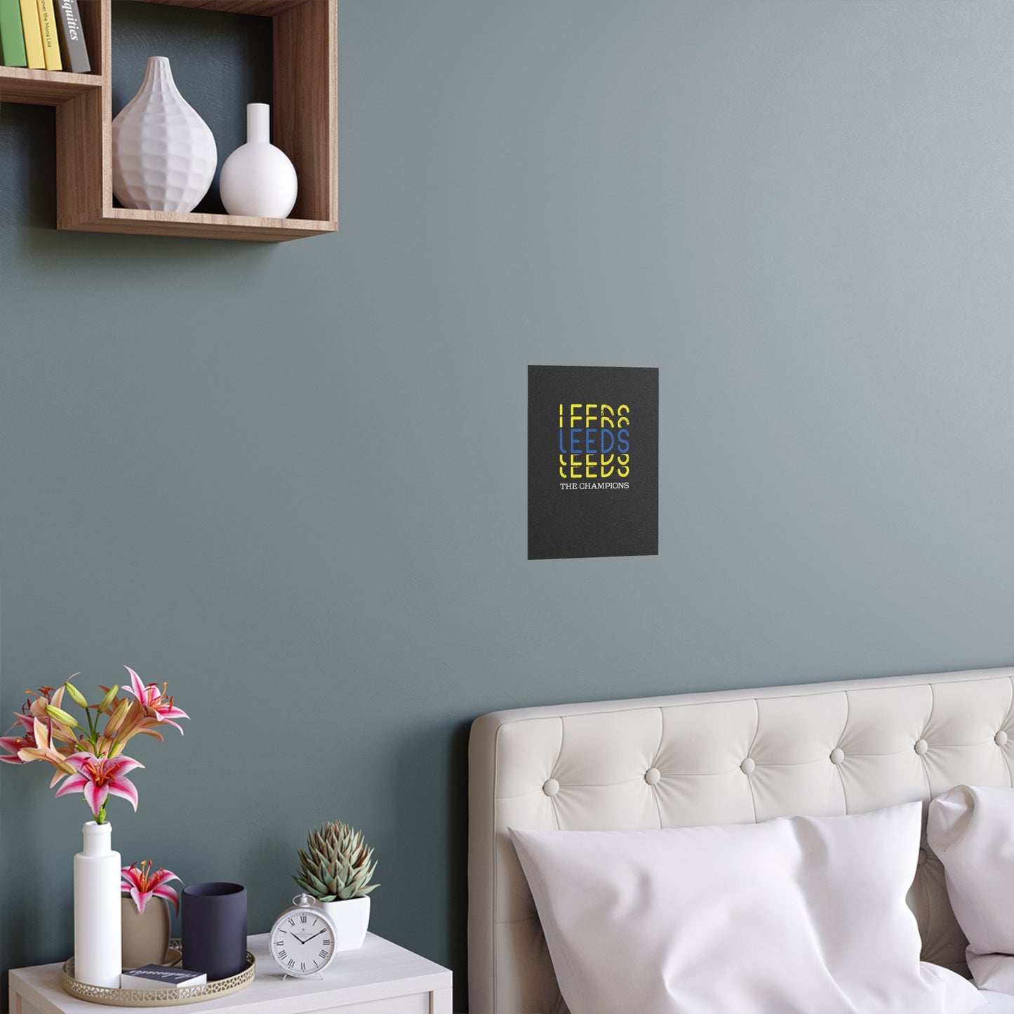 LUFC “Leeds The Champions” Silk  Poster