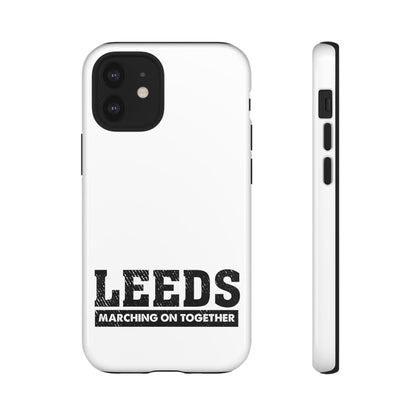 LUFC 'LEEDS: Marching On Together'  Phone Protective Cover - Lufcnews.co.uk