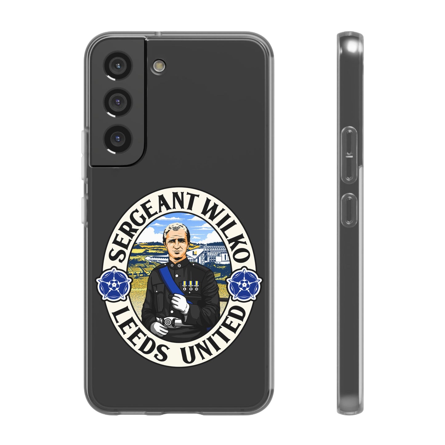 Leeds United 'SERGEANT WILKO'  Retro Football: Flexi Case