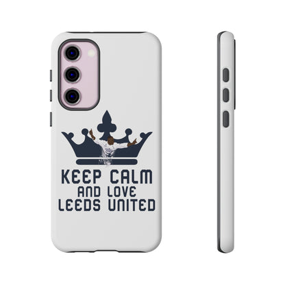 Tøft telefonveske - Keep Calm and Love Leeds United