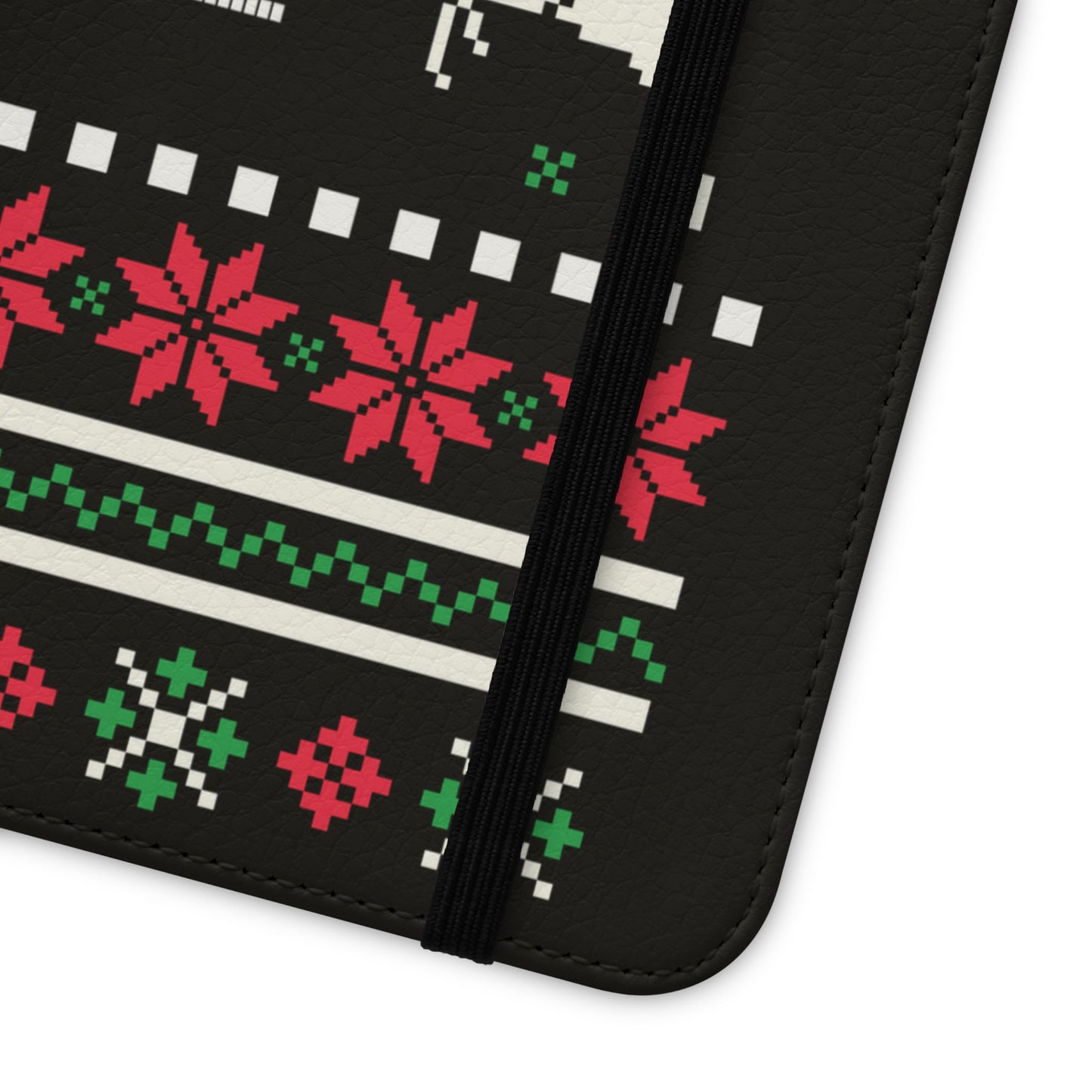 LUFC "All Leeds Aren't We" Flip Case  Phone Wallet: Christmas Edition