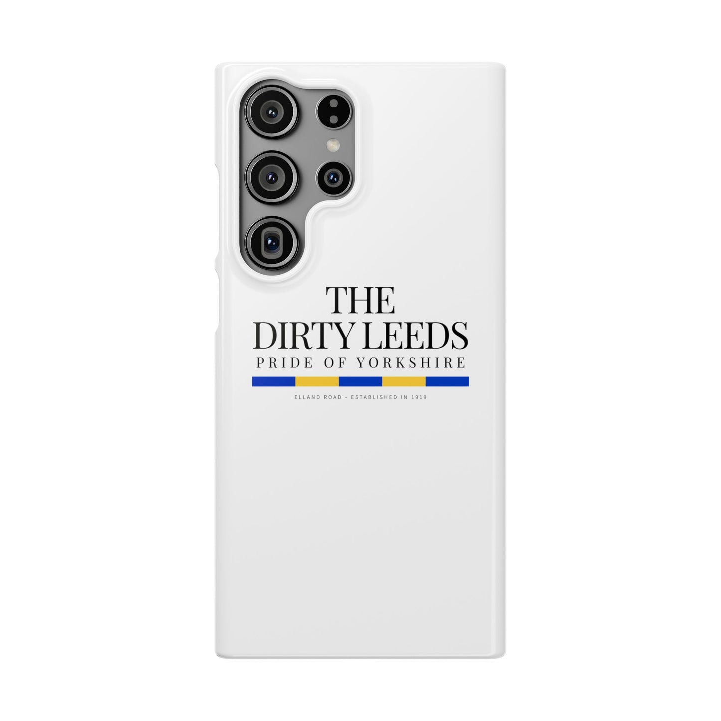 LUFC “The Dirty Leeds: Pride of  Yorkshire” Snap Case