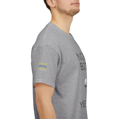 LUFC “Norman Bites Yer Legs” Tee:  Unisex Heavy Cotton Edition