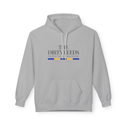 LUFC “The Dirty Leeds: Pride of  Yorkshire” Softstyle Fleece Hoodie - Lufcnews.co.uk