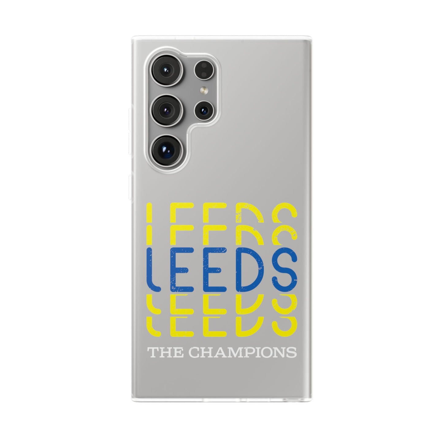 LUFC 'LEEDS The Champions' Flexi  Case