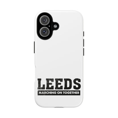 LUFC 'LEEDS: Marching On Together'  Phone Protective Cover - Lufcnews.co.uk