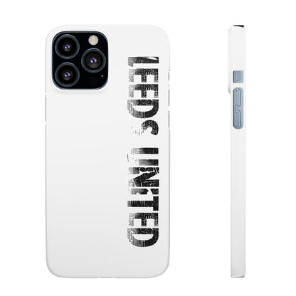 04 Snap Phone Case — "All Leeds Aren't We" Blue & Yellow Emblem