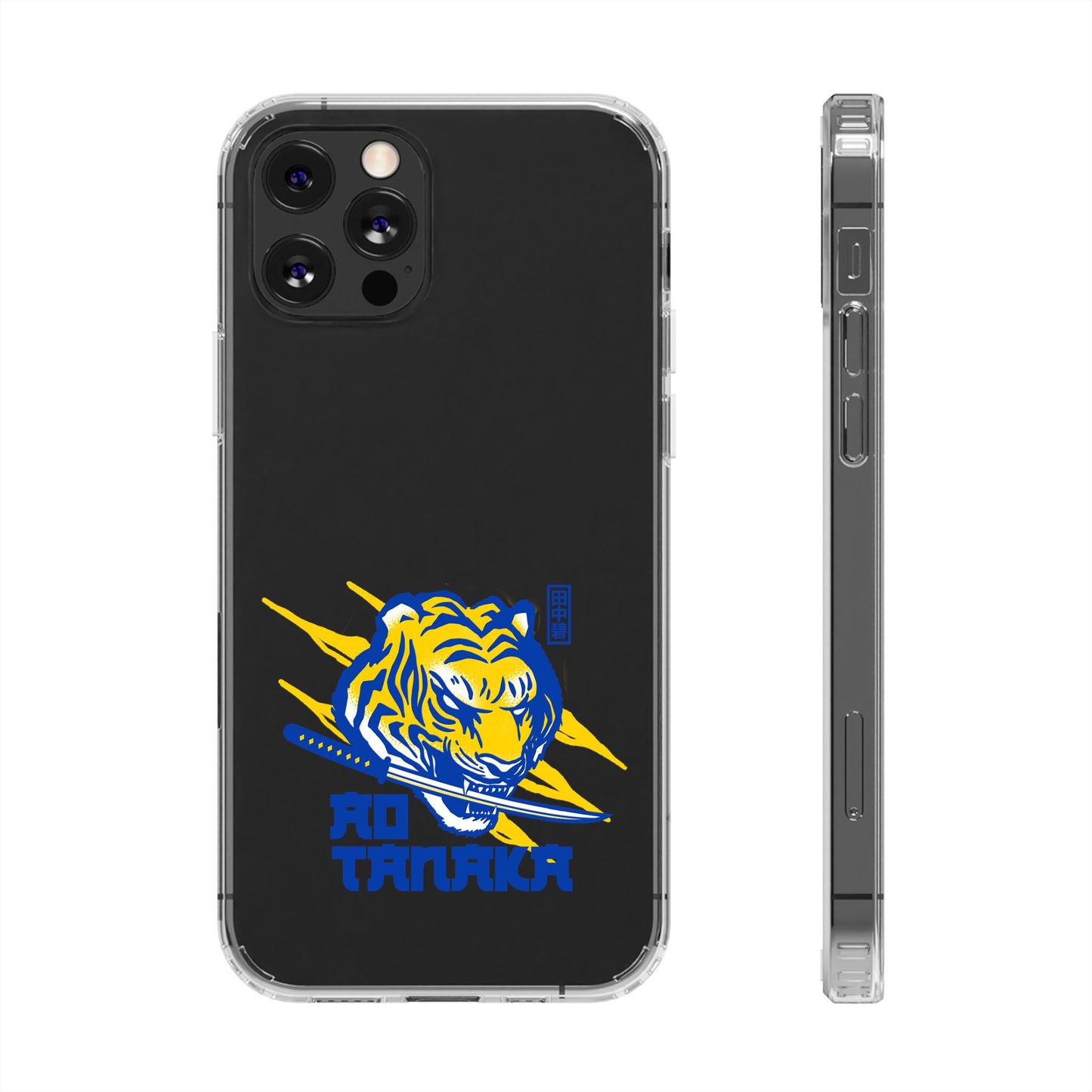 Leeds United “AO TANAKA” Clear  Impact-Resistant Case