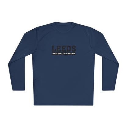 Leeds “Marching On Together” Long Sleeve T-Shirt: Unisex Fit