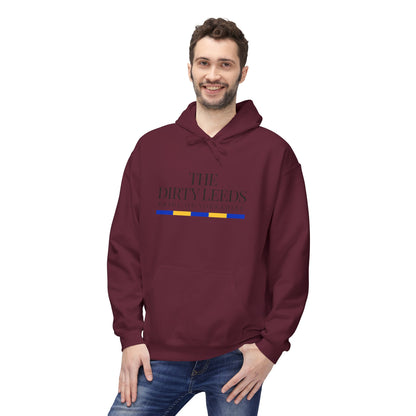 LUFC “The Dirty Leeds: Pride of  Yorkshire” Softstyle Fleece Hoodie - Lufcnews.co.uk