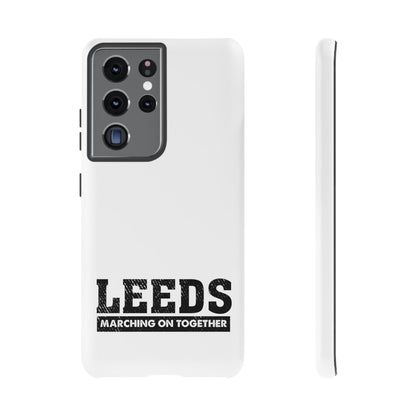 LUFC 'LEEDS: Marching On Together'  Phone Protective Cover - Lufcnews.co.uk