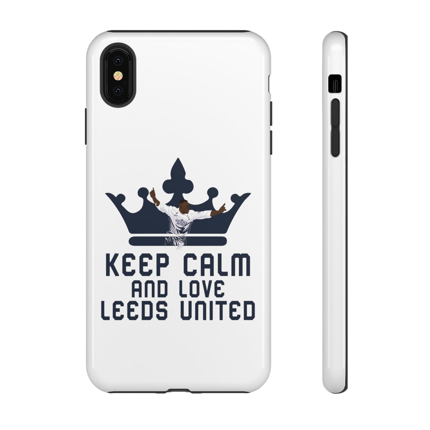 Tøft telefonveske - Keep Calm and Love Leeds United