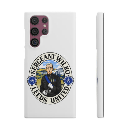 LUFC "SERGEANT WILKO" Leeds  United: Snap Case