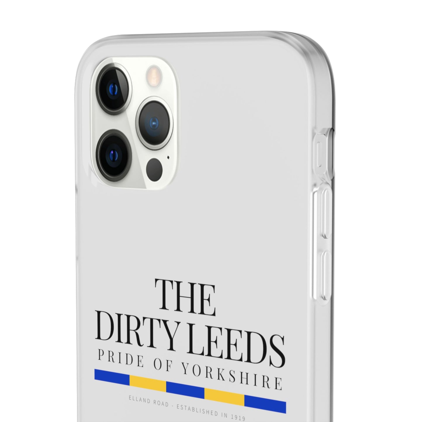 LUFC “The Dirty Leeds: Pride of  Yorkshire” Flexi Phone Case - Lufcnews.co.uk