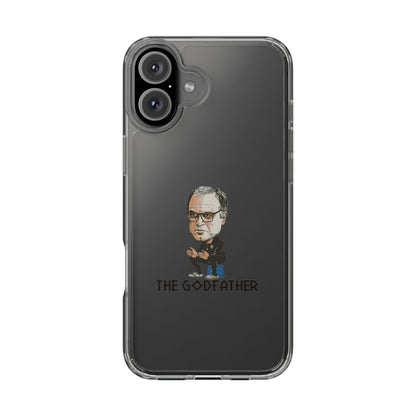 Clear Phone Case - Cartoon Bielsa the Godfather