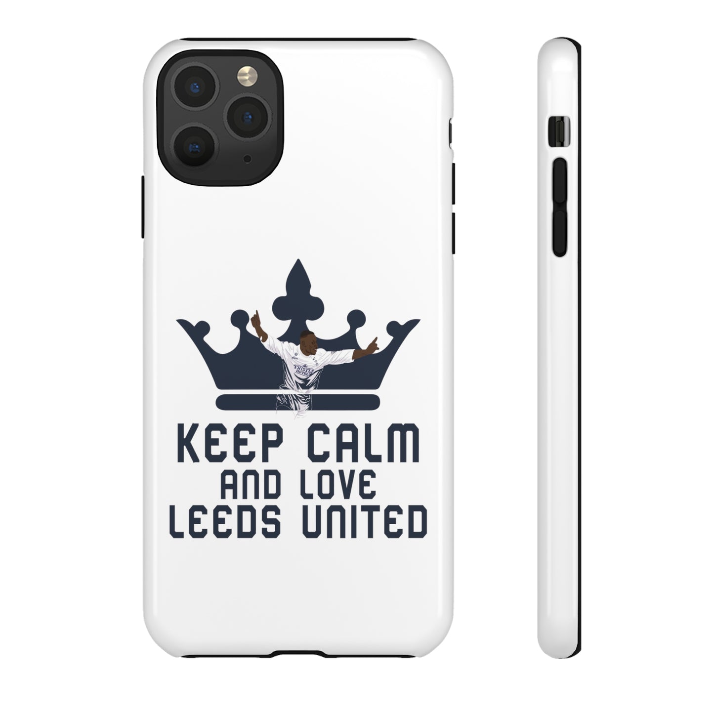 Tøft telefonveske - Keep Calm and Love Leeds United