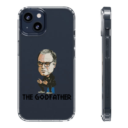 Clear Phone Case - Cartoon Bielsa the Godfather