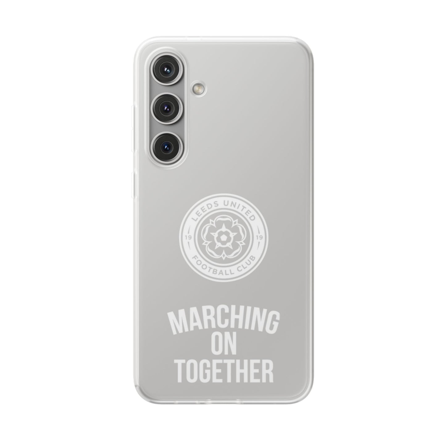 LUFC 'MARCHING ON TOGETHER' Flexi Case