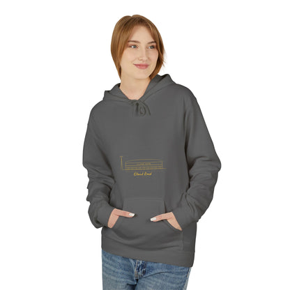 Elland Road Line Art Leeds Hoodie