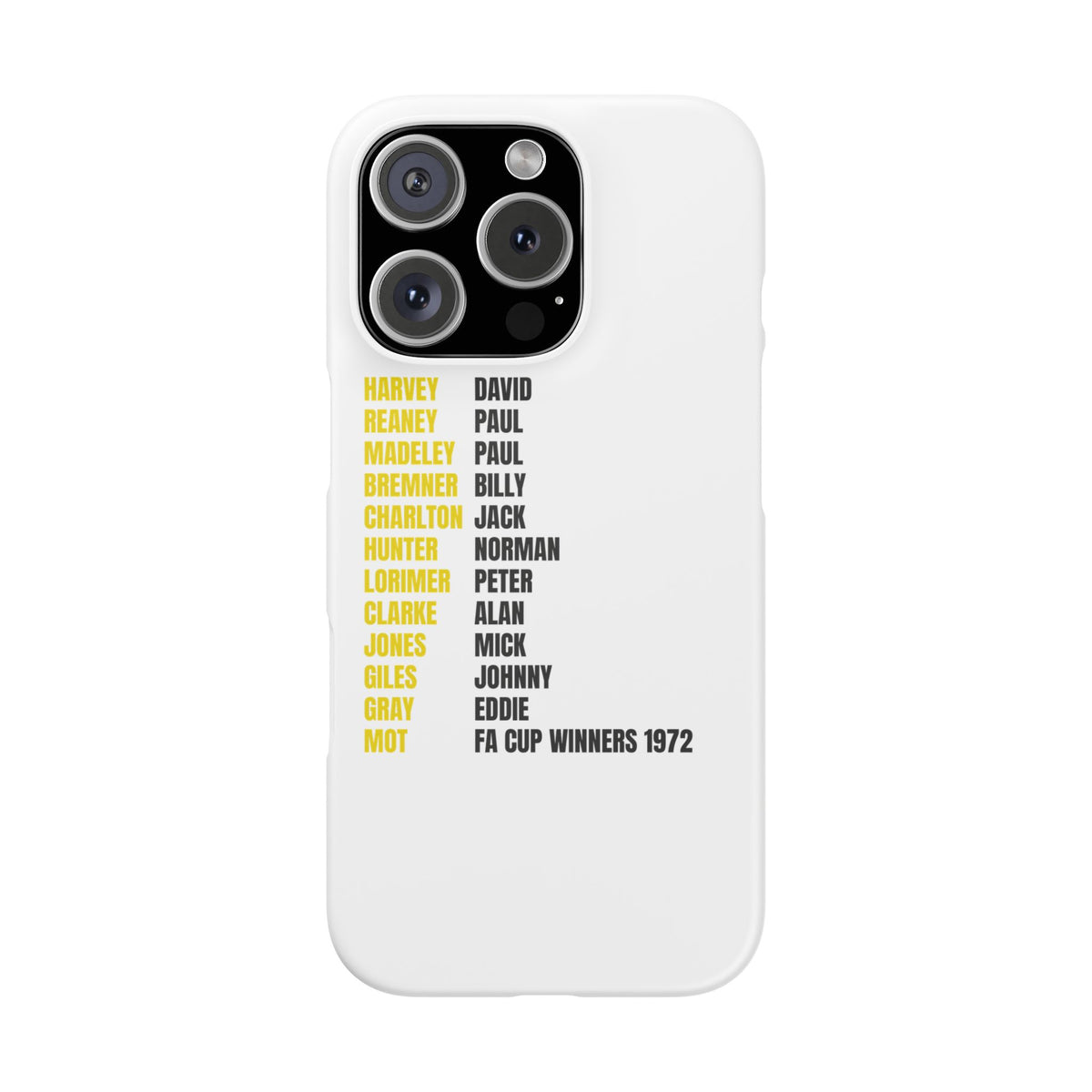 Snap Phone Case - 1972 FA Cup Winners