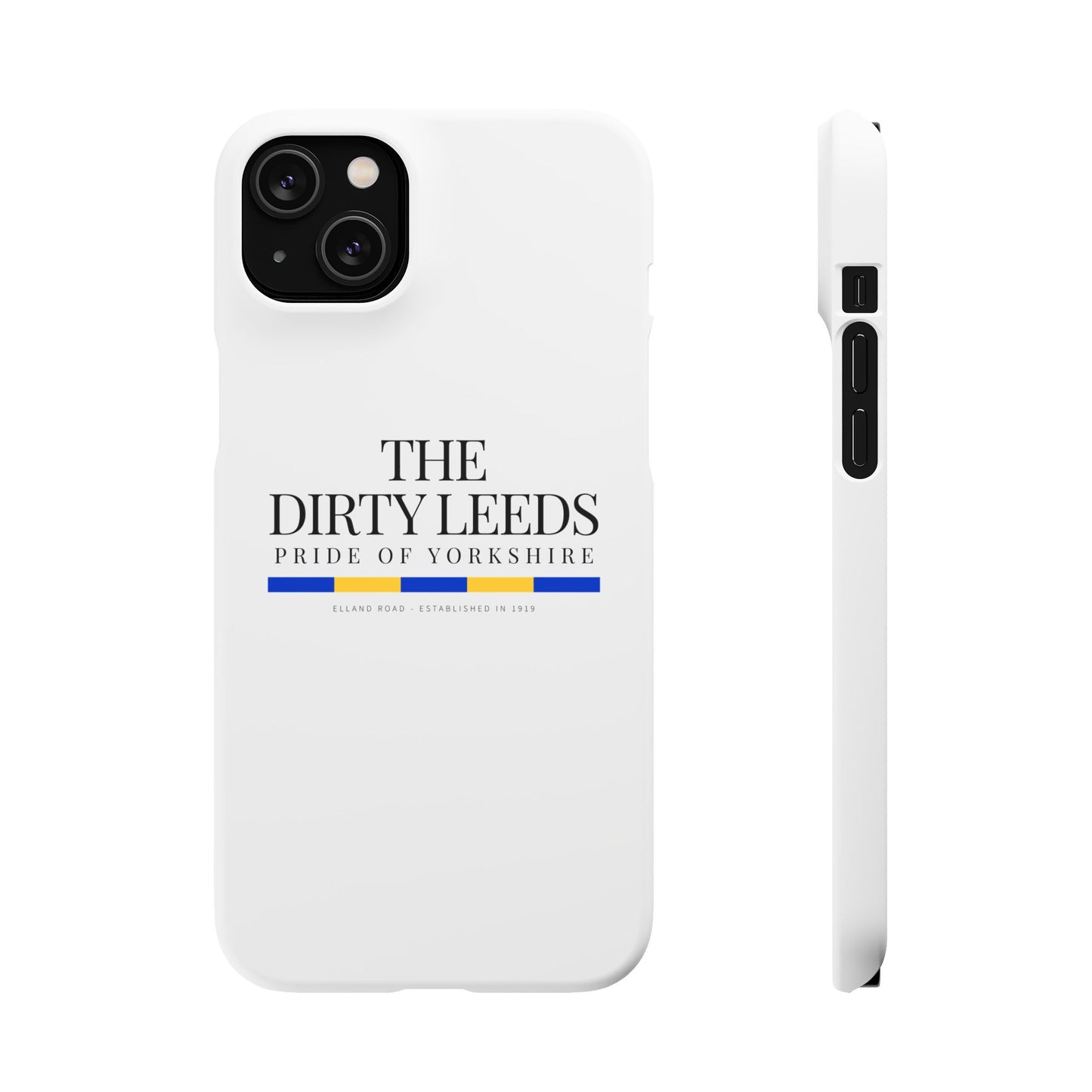 LUFC “The Dirty Leeds: Pride of  Yorkshire” Snap Case