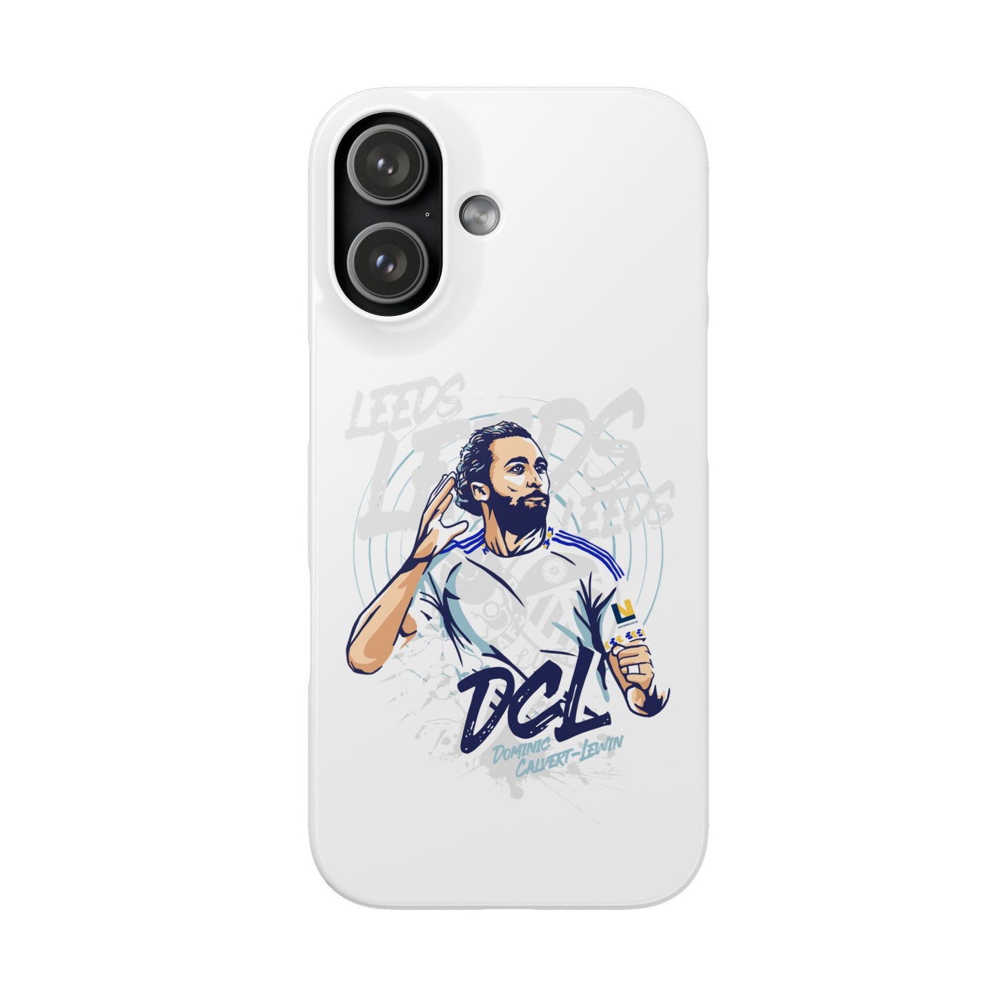 LUFC News “LEEDS: Dominic  Calvert-Lewin” Snap Case - Lufcnews.co.uk