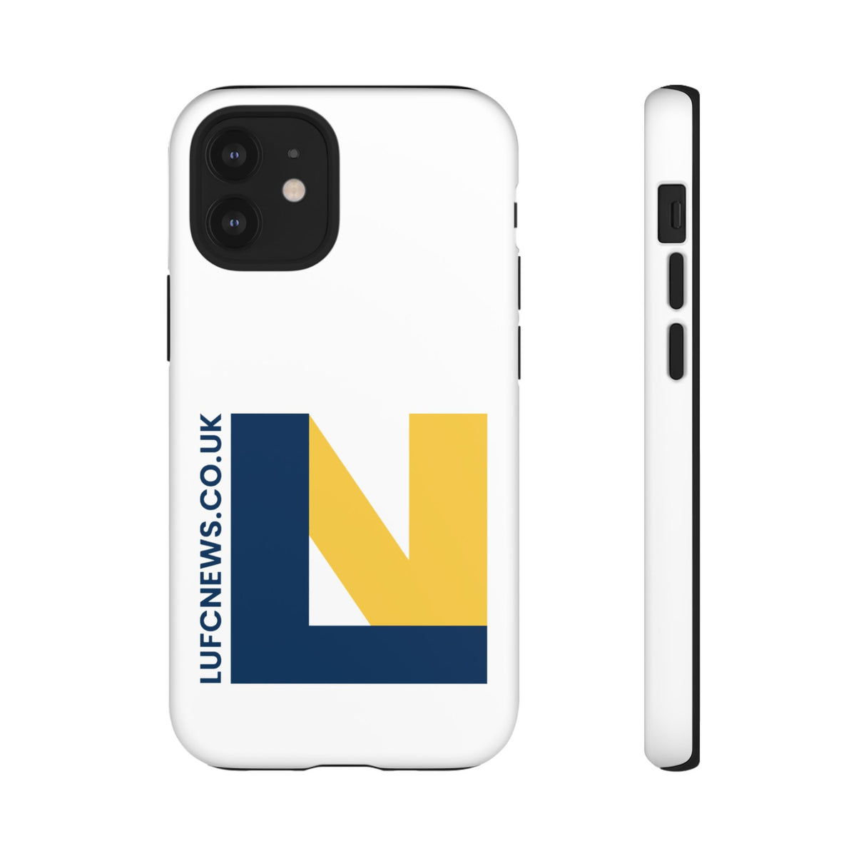 Leeds United 'LUFCNEWS.CO.UK' Phone Case