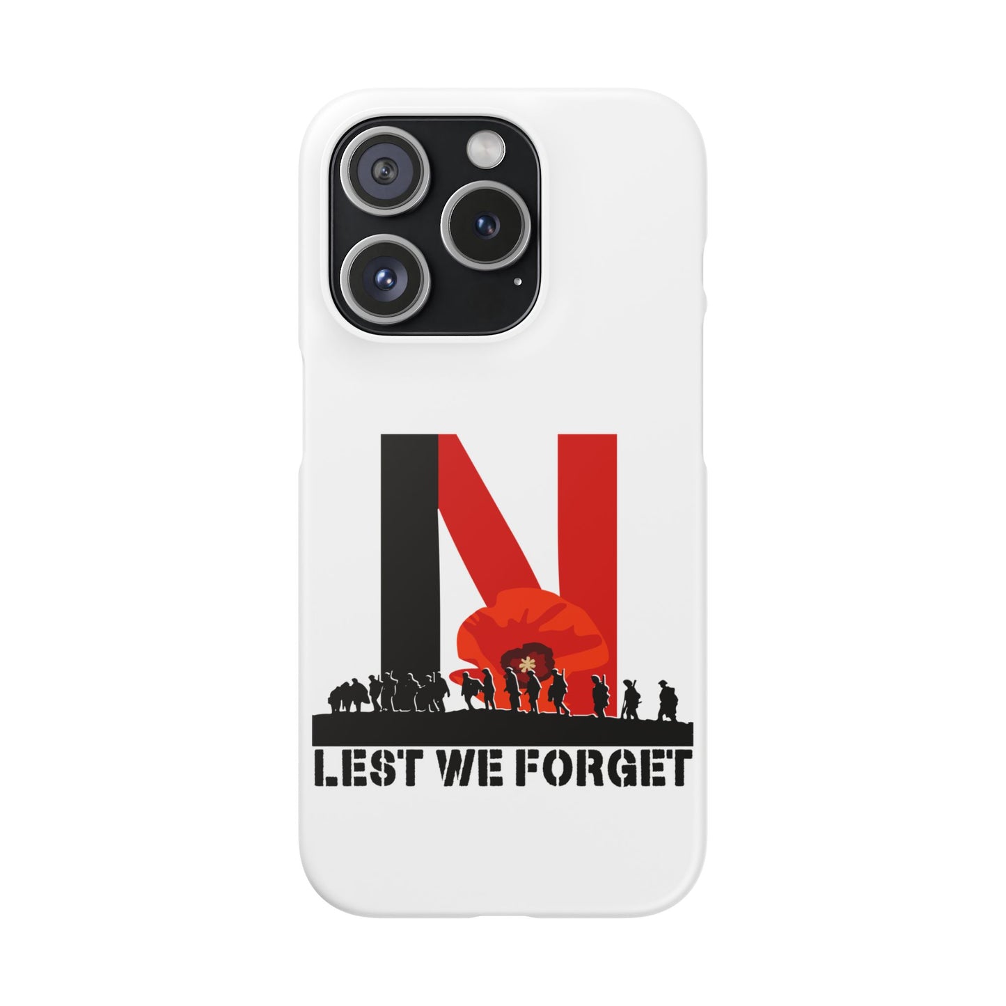 Leeds United "LEST WE FORGET"  Snap Case