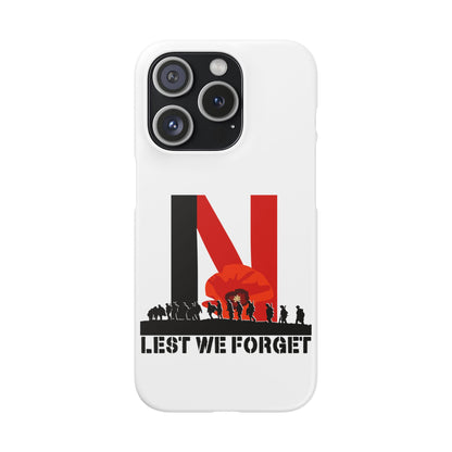Leeds United "LEST WE FORGET"  Snap Case