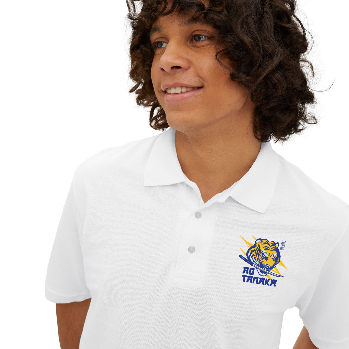 Leeds “Ao Tanaka” Piqué Polo: Men's  Casual Edition