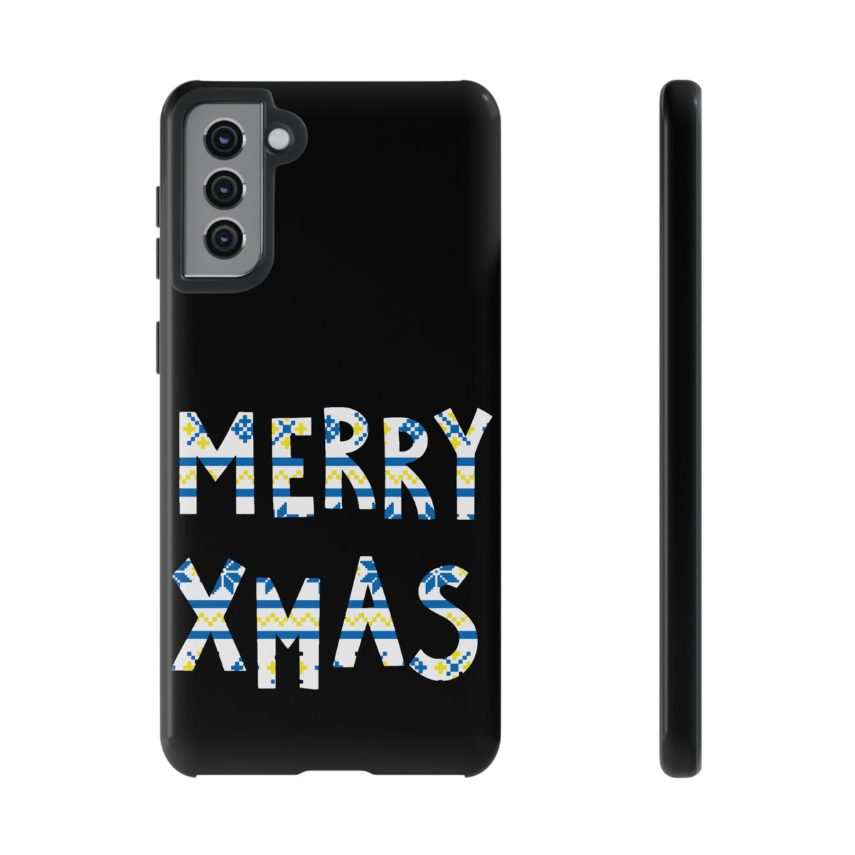 Leeds United 'Merry Xmas' Phone Case: Christmas Edition