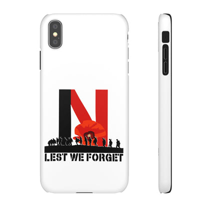 Leeds United "LEST WE FORGET"  Snap Case