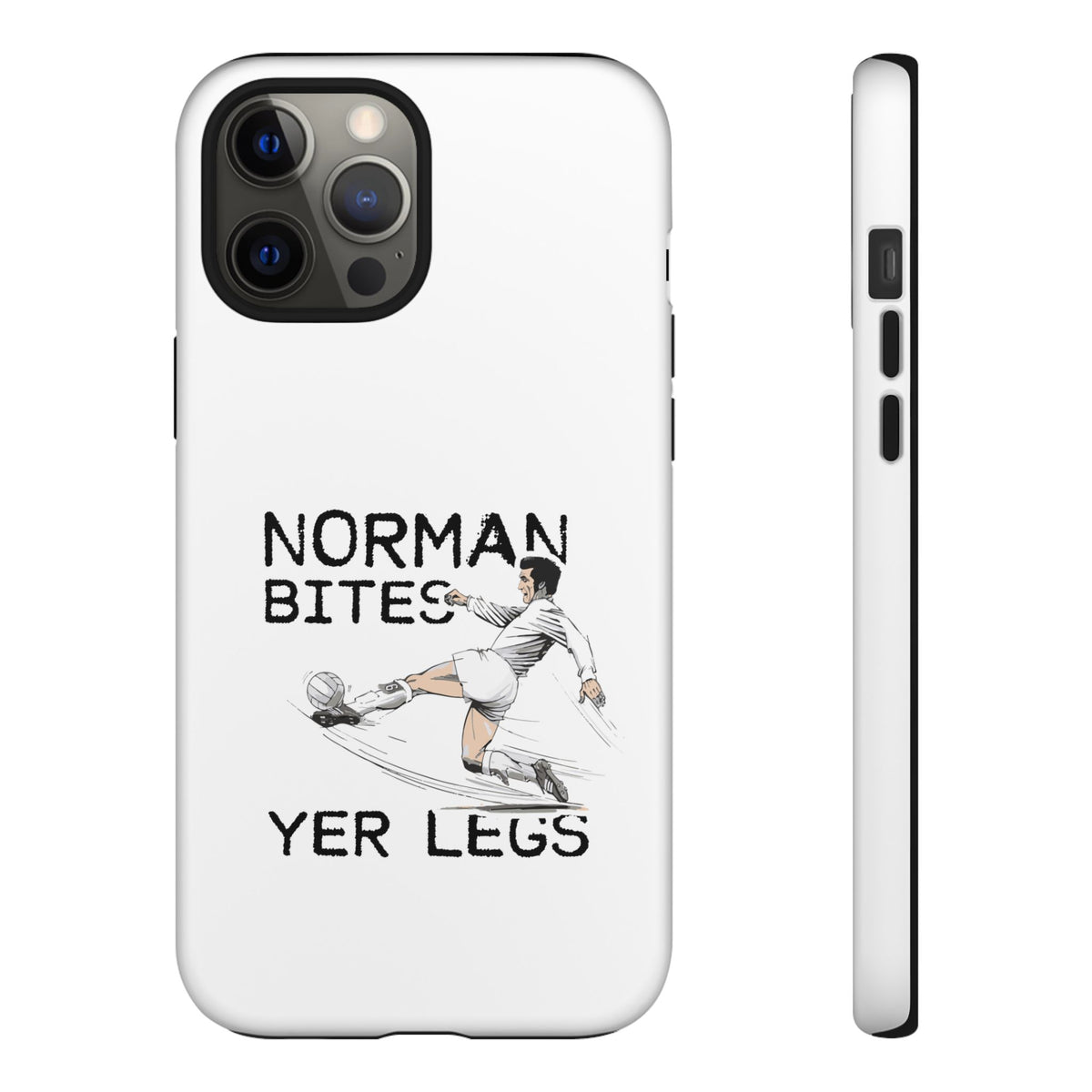 Leeds United NORMAN BITES 'YER LEGS' Phone Case