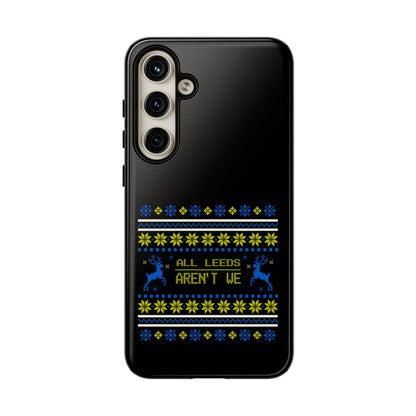 LUFC 'All Leeds Aren't We' Phone  Case: Christmas Edition