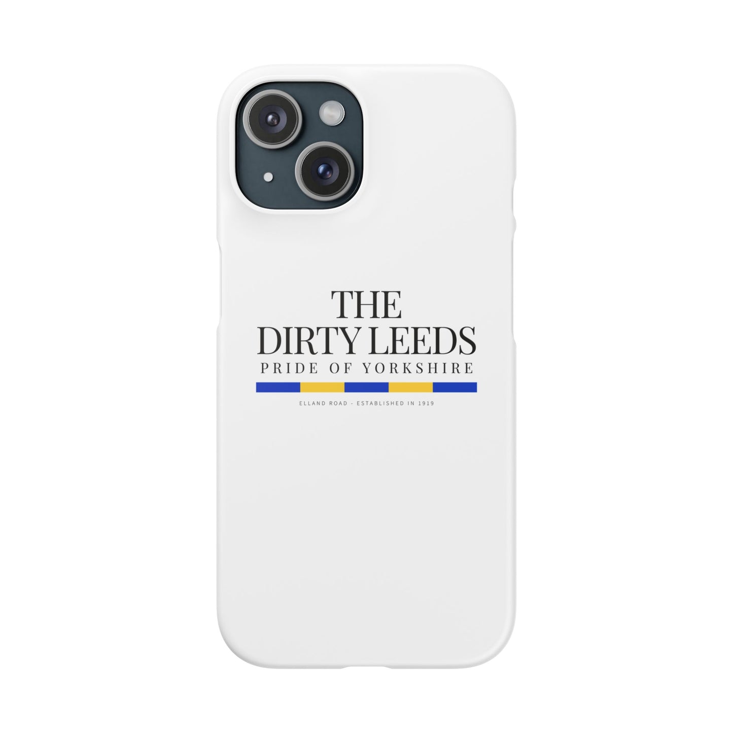 LUFC “The Dirty Leeds: Pride of  Yorkshire” Snap Case