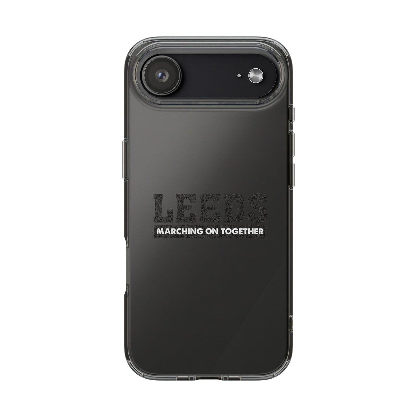 Clear Impact-Resistant Phone Case  “LEEDS: Marching On Together”  Edition