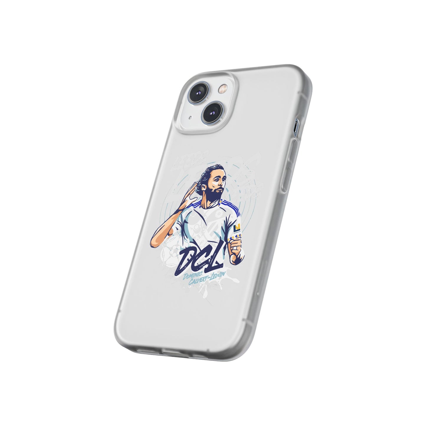 LUFC News “LEEDS: Dominic  Calvert-Lewin” Flexi Case - Lufcnews.co.uk