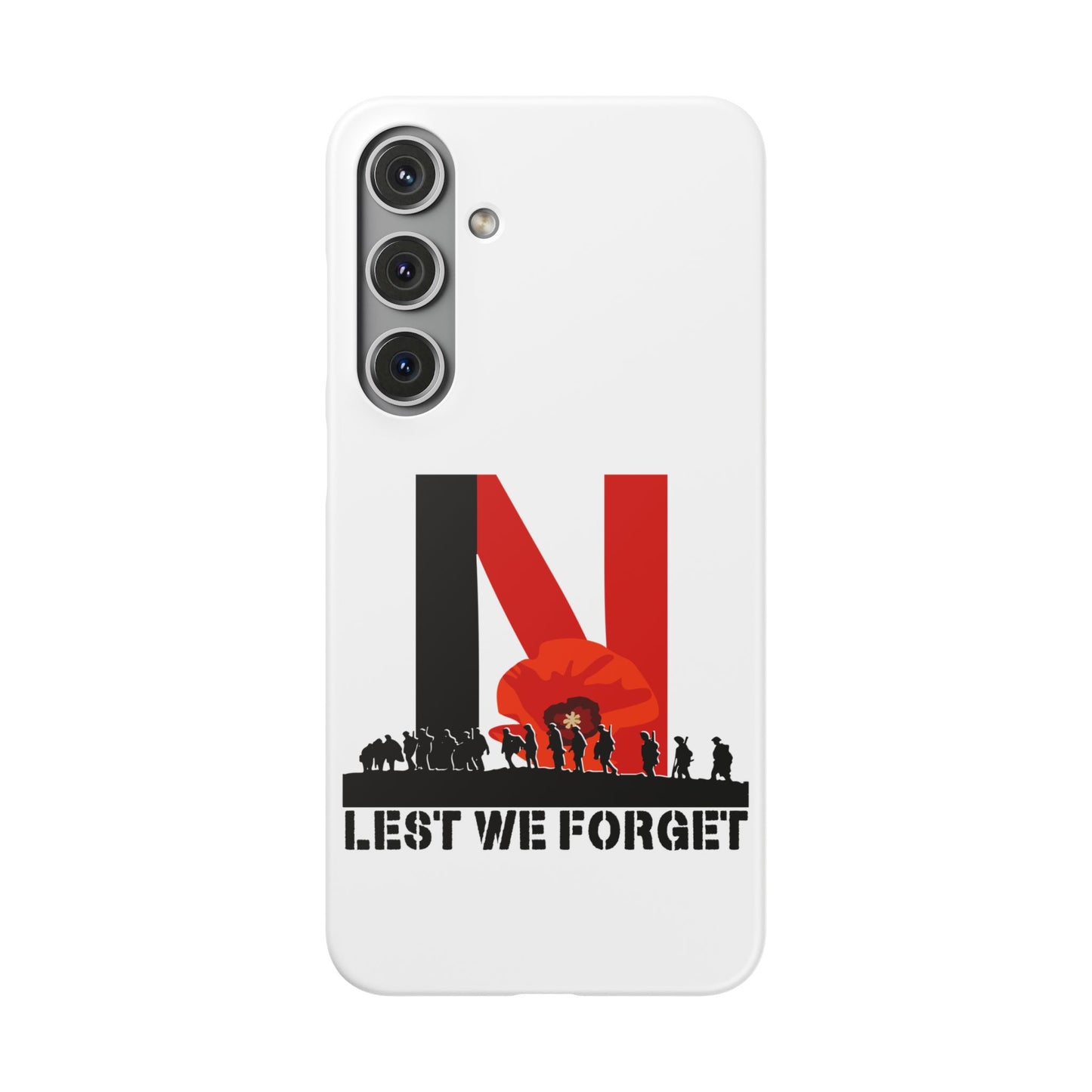 Leeds United "LEST WE FORGET"  Snap Case