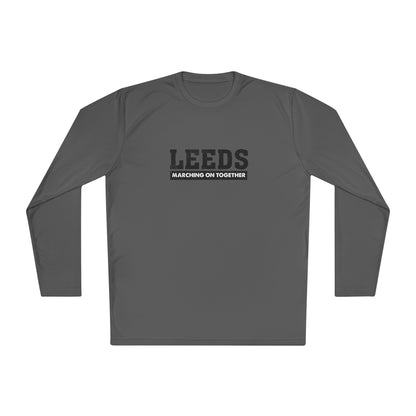 Leeds “Marching On Together” Long Sleeve T-Shirt: Unisex Fit
